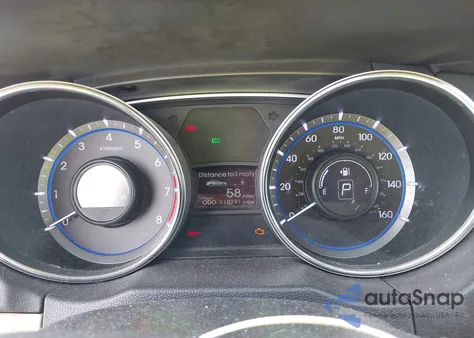 2013 Hyundai Sonata Gls z USA, uszkodzony, nr VIN 5NPEB4AC6DH614480